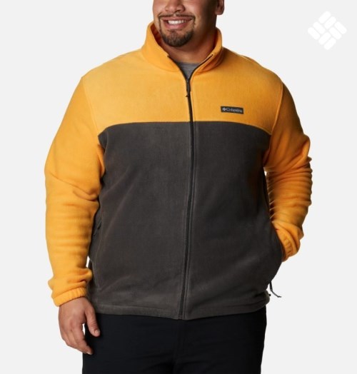 Jachete Din Lână Columbia Steens Mountain 2.0 Full Zip Barbati Mango Negrii | Plus Size WA19SAZQM